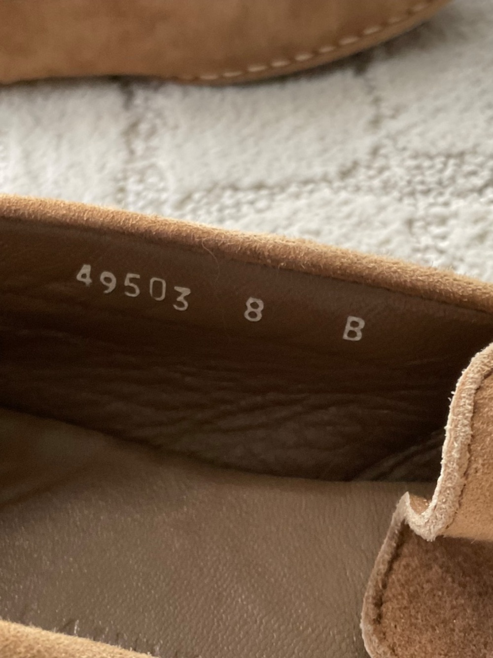 Ralph Lauren suede driver shoes - Picture 8 of 8